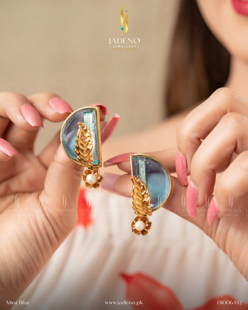 Gold Plated 88 Stones Studs